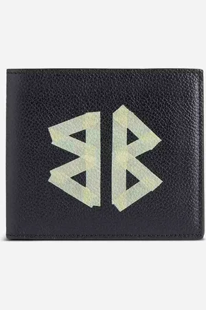 Balenciaga Cartera Piel Logo