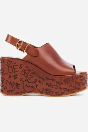 Chloé Sandalias Cuña Maxime