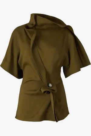 Bottega Veneta Top Viscosa Piercing