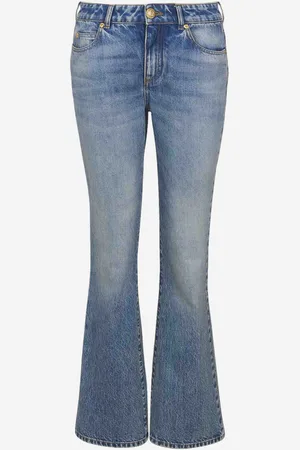Balmain Jeans Flare Algodón