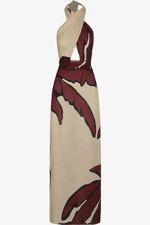 JOHANNA ORTIZ Vestido Maxi Lino