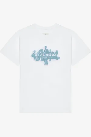 Givenchy Camiseta Logo Algodón