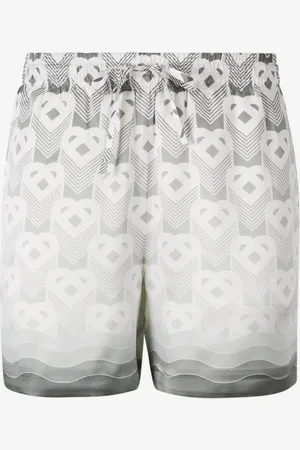 Casablanca Bermudas Estampadas Seda