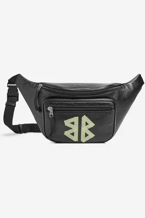 Balenciaga Riñonera Piel Logo