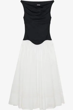 Simkhai Vestido Midi Algodón