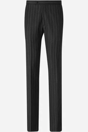 Santa Eulalia Pantalones Formales Rayas Lana