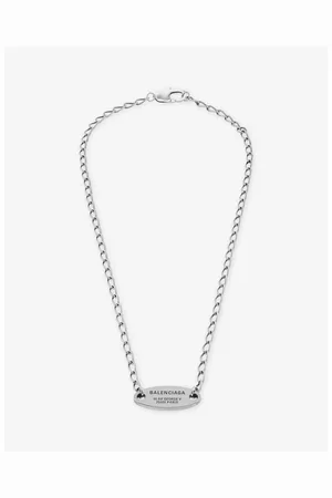 Balenciaga Collar Plateada Everyday