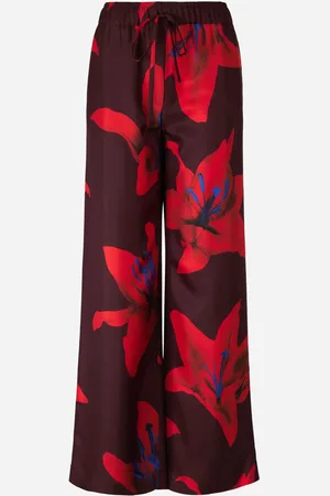 Alexander McQueen Pantalones Estampado Floral