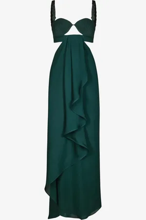 JOHANNA ORTIZ Vestido Maxi Sea Poem