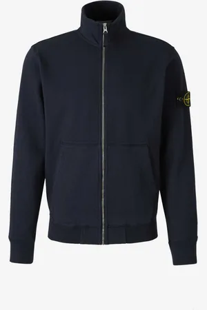 Stone Island Sudadera Algodón Cremallera