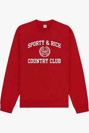 Sporty & Rich Sudadera Escudo Universitario