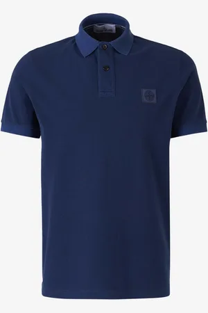 Stone Island Polo Logo Algodón