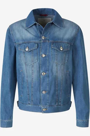 Brunello Cucinelli Cazadora Bolsillos Denim