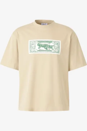 OFF-WHITE Camiseta Flecha Billete