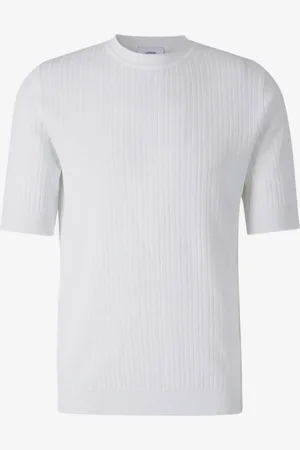 LARDINI Camiseta Acanalada Lino