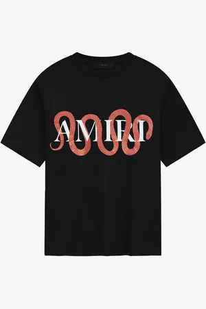 AMIRI Camiseta Snake Algodón