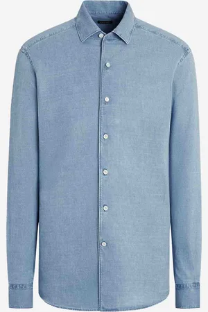 Ermenegildo Zegna Camisa Lino Algodón