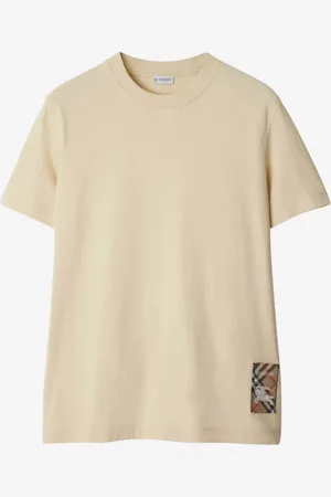 Burberry Camiseta Logo Algodón