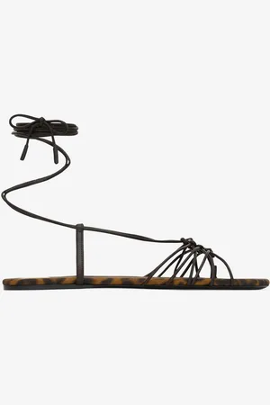Saint Laurent Sandalias Babylone Piel