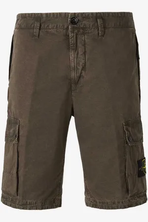 Stone Island Bermudas Cargo Algodón