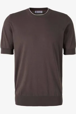Brunello Cucinelli Camiseta Punto Algodón