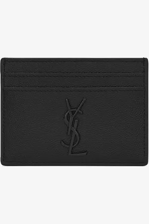 Saint Laurent Tarjetero Cassandre Piel