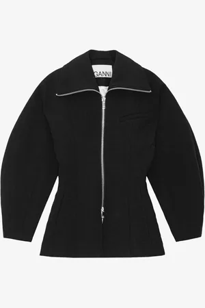 Ganni Chaqueta Estructurada Curvas