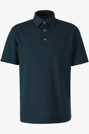 Ermenegildo Zegna Polo Liso Bolsillo