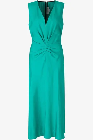 Victoria Beckham Vestido Midi Fruncido