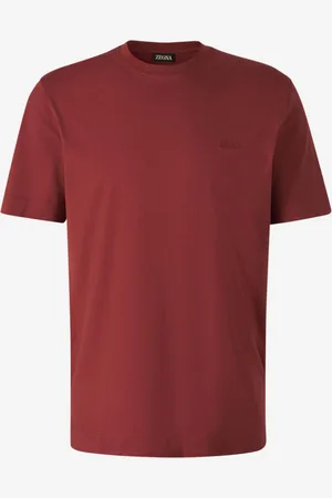 Ermenegildo Zegna Camiseta Lisa Logotipo