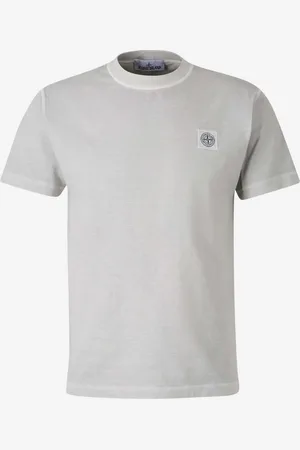Stone Island Camiseta Algodón Parche