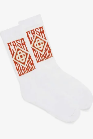 Casablanca Calcetines Logo Gothic