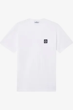 Stone Island Camiseta Logo Algodón