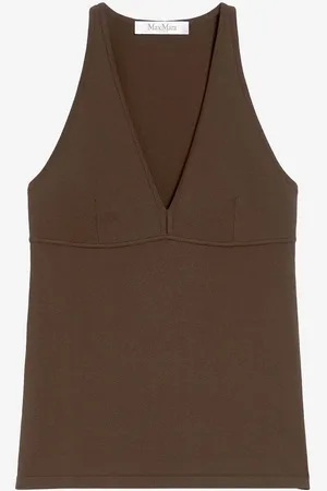 Max Mara Top Tirantes Viscosa