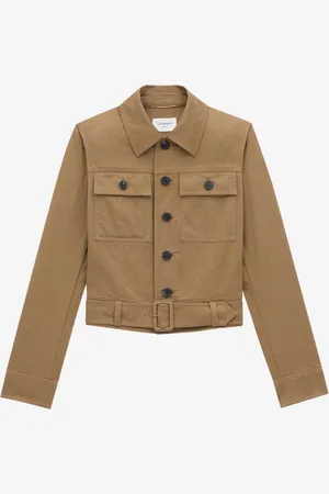 Saint Laurent Chaqueta Denim Cropped