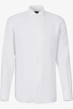 Ermenegildo Zegna Camisa Formal Lino