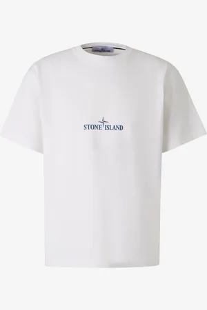 Stone Island Camiseta Estampado Algodón