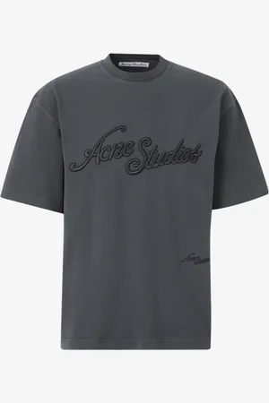 Acne Studios Camiseta Logo Algodón