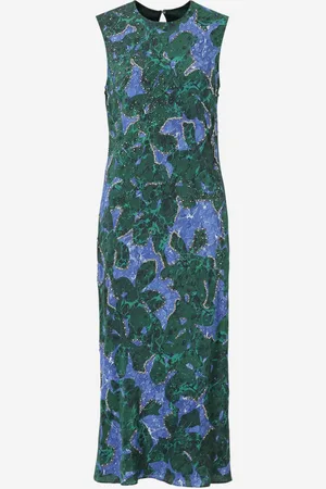 DRIES VAN NOTEN Vestido Midi Estampado