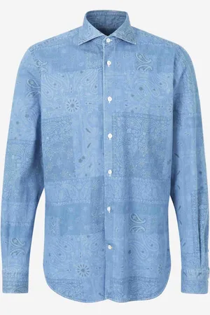 Vincenzo di Ruggiero Camisa Paisley Algodón