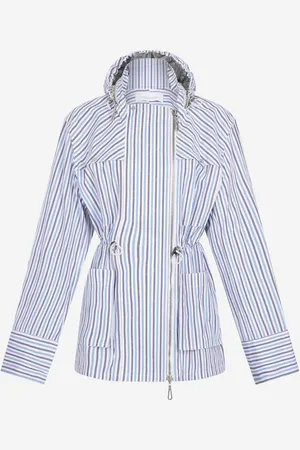 Paco rabanne Chaqueta Capucha Rayas