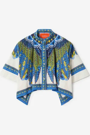 La DoubleJ Blusa Estampada Foulard
