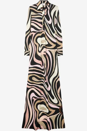Puccini Vestido Maxi Estampado