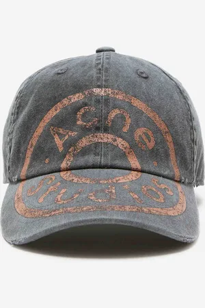 Acne Studios Gorra Logo Algodón