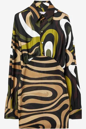 Puccini Vestido Mini Estampado