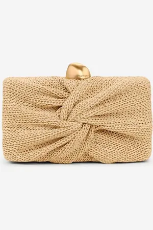 Cult Gaia Bolso Mano Rafia Lisse