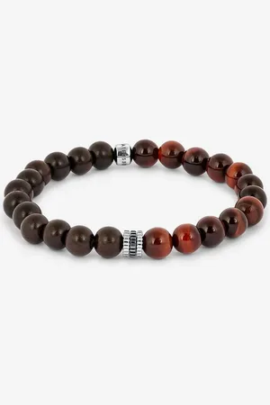 Tateossian Pulsera de cuentas Gear Trio