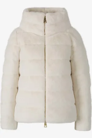 HERNO Chaqueta Faux Fur Acolchada