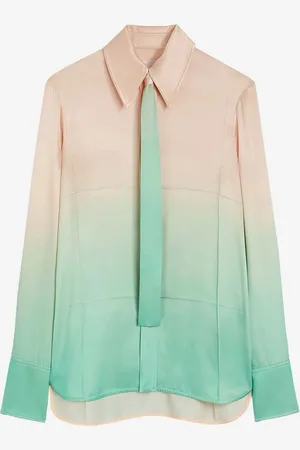 Jil Sander Camisa Corbata Satén