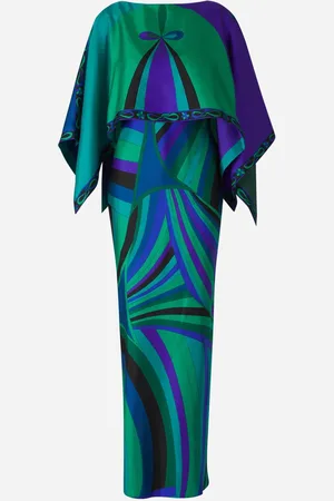 Puccini Vestido Midi Estampado